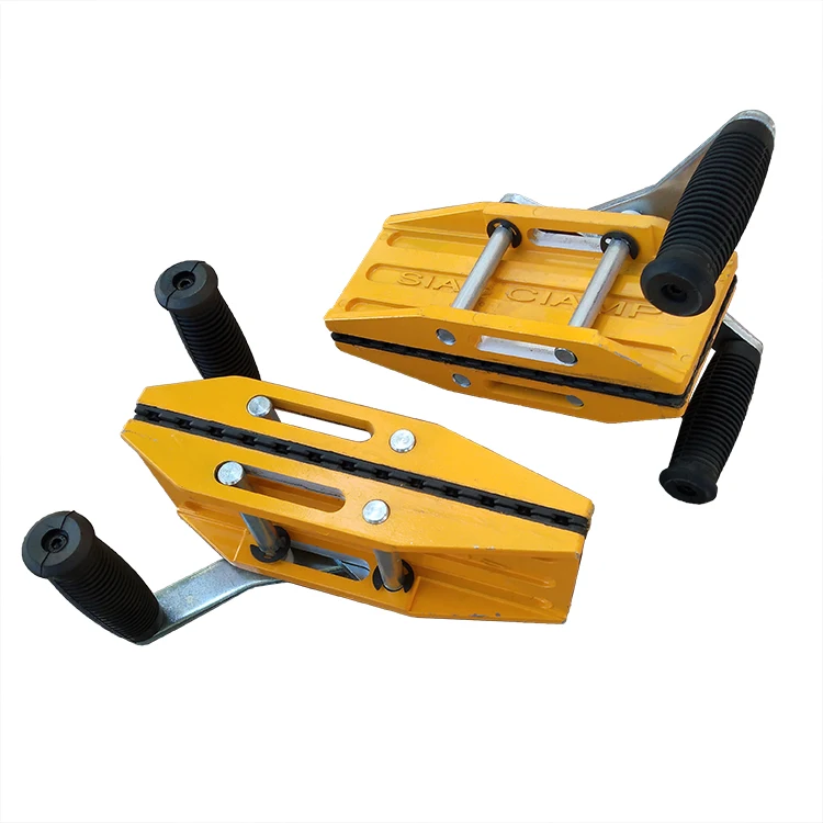 Magic clamp stone lifting carry slab granite scissor clamp Stone Tech Inc