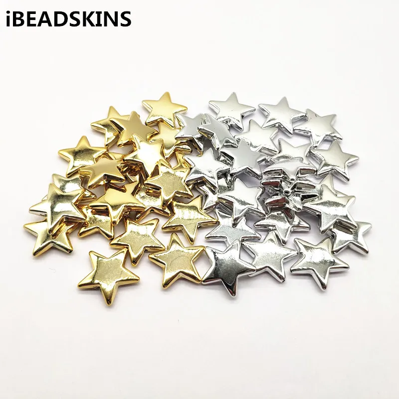 

New arrival! 22x20mm 200pcs UV star-shape beads for stud earrings/earrings accessories/Earring parts DIY (as shown)