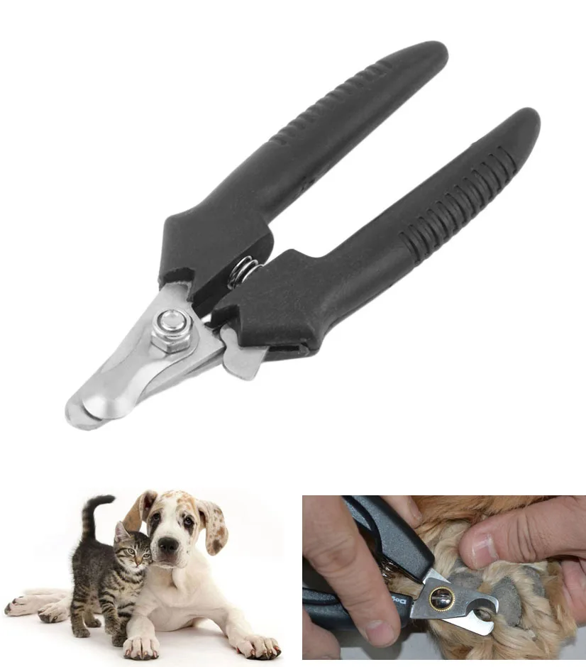 Pet nail scissor cutter dog cat rabbit toenail claw toe clipper