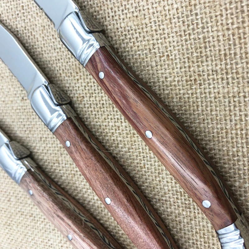 laguiole solid steak knives