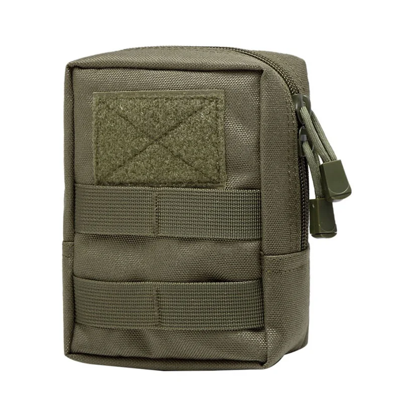 

Outdoor Military MOLLE Utility Waist Bag Tactical Belt Utility Pouch EDC Tool Zipper Waist Pack Hunting Bags