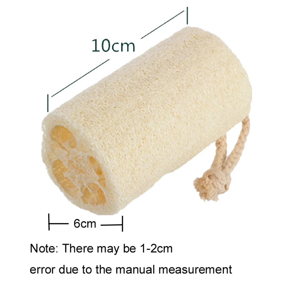 Bucha de Banho Removedor de Tesão Acessórios do Banheiro Lote cm Comprimento Natural Spa Shower Corpo Esponja Scrubber Ponge Escova 50 Pçs - 10 11 High Quality Beleza e saúde
