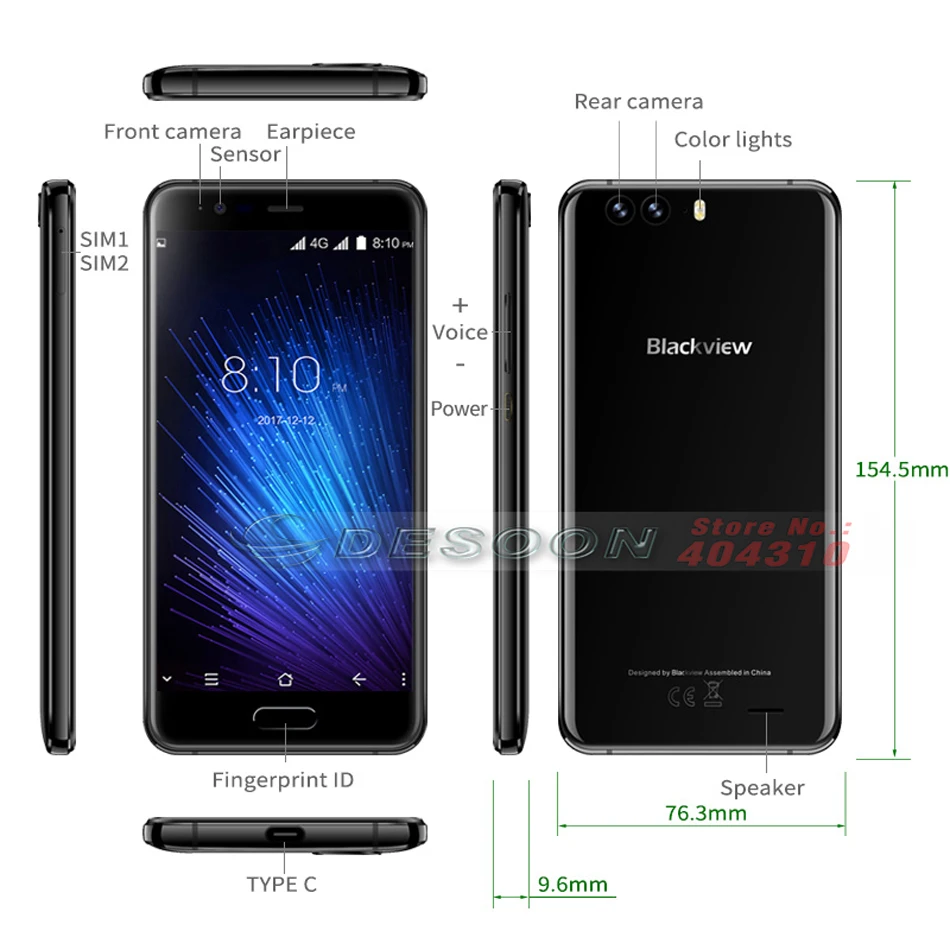 Blackview P6000 Face ID Smartphone Helio P25 2.6GHz 6180mAh Supperbattery 6GB 64GB 5.5 inch FHD 21MP Dual Rear Cams Mobile phone Blackview P6000 Face ID Smartphone Helio P25 2.6GHz 6180mAh Supperbattery 6GB 64GB 5.5 inch FHD 21MP Dual Rear Cams Mobile phone