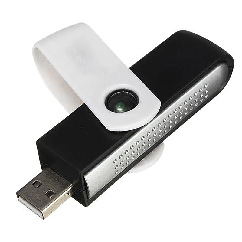 Мини Портативный вращающийся USB офис дома Авто Свежий ионный очиститель воздуха Озон Кислород бар анион-ионизатор очиститель