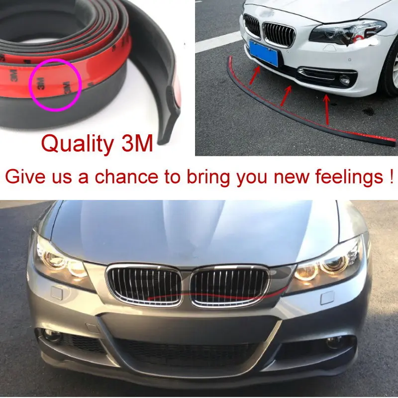 Lyudмила автомобильный бампер и спойлер дефлектор губ для BMW 7 E32 E38 E65 E66 E67 E68