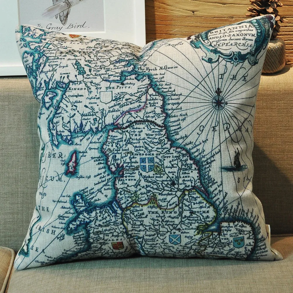 Декоративные подушки в виде камней