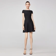 Черное плечо кружевное женское Бандажное платье новое поступление летнее акустическое платье знаменитостей Праздничное Платье vestidos сексуальное платье+ костюм