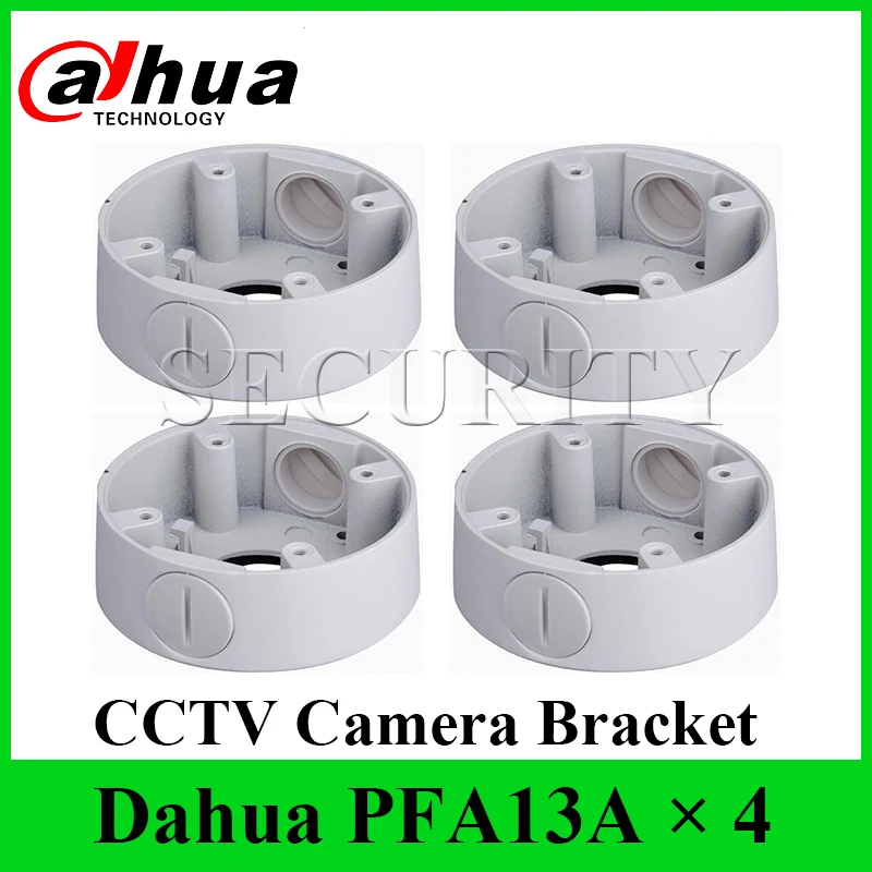 

4 Pieces/Lot Dahua Original PFA13A Water-proof Junction Box Aluminum CCTV Accessories for Dahua IP Camera Bracket PFA13A