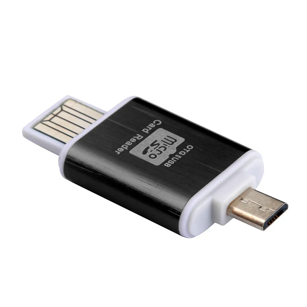 Горячая Распродажа 2в1 микро SD OTG флеш-диск USB 2,0 кард-ридер для смартфонов ПК планшет поддерживает чтение/запись большой емкости TF