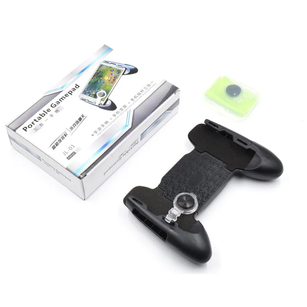 

Adjustable Mobile Phone Game Pad Durable Mobile Joystick Universal Game Shooter Trigger Portable ABS Phone Gamepad