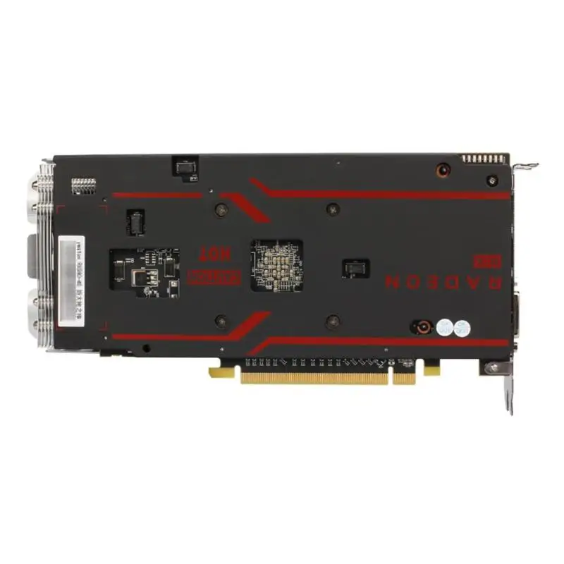 Yeston RX580 8G 256bit GDDR5 PCI-Express 3,0 игровой настольный компьютер ПК видеокарты Поддержка DVI-D HDMI DP VSR настольный компьютер