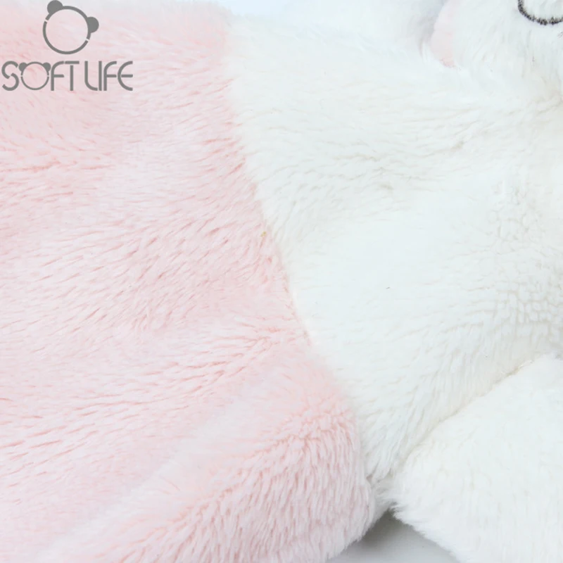 Baby Infant Cute Rabbit Plush Doll Toy Comfort Towel Soft Appease Doll Stuffed Animal Bunny Toy Playmate Calm Educational Dolls (28)