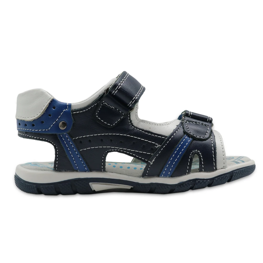 Сандалии Apakowa для мальчиков из натуральной кожи на плоской подошве|boys sandals|kids