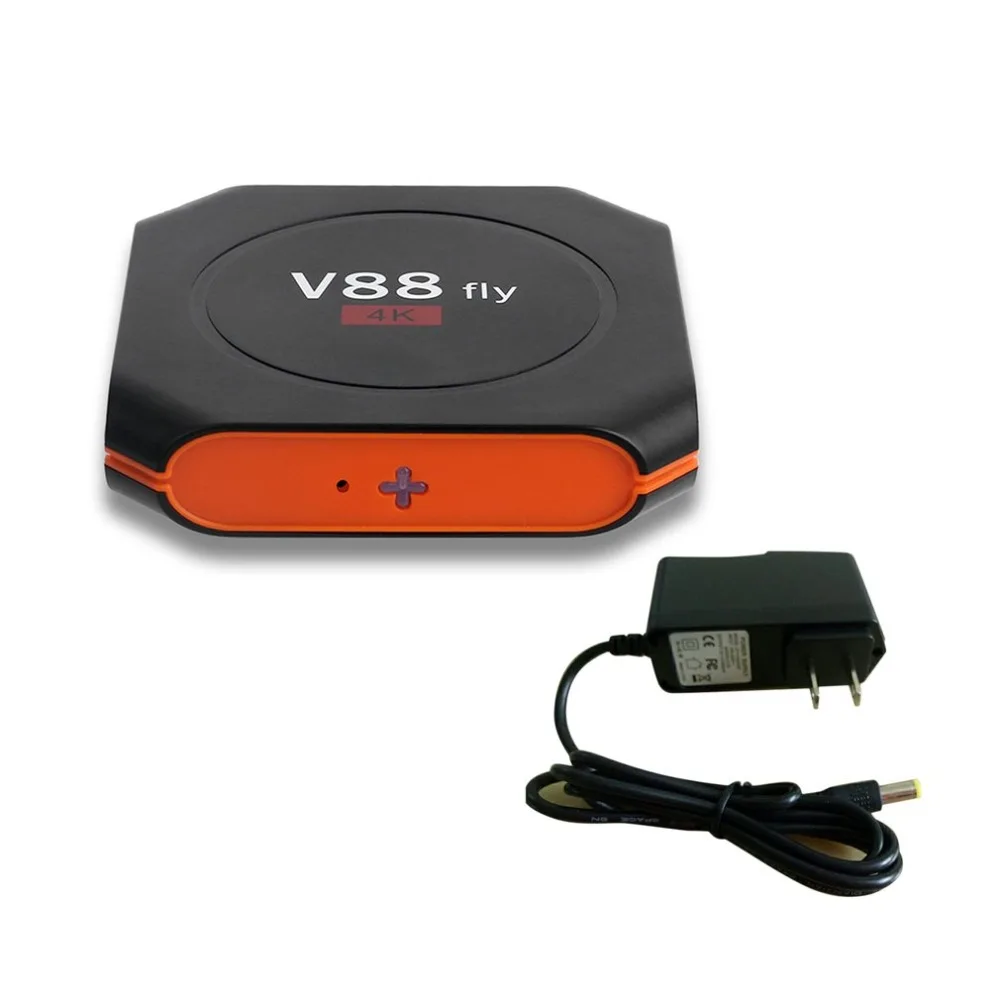 

4K RK3328 TV Box V88 Fly For Android 8.1 Quad Core WiFi 1080P Network Set top Box 2G+16G Bluetooth 4.0 Remote Controller