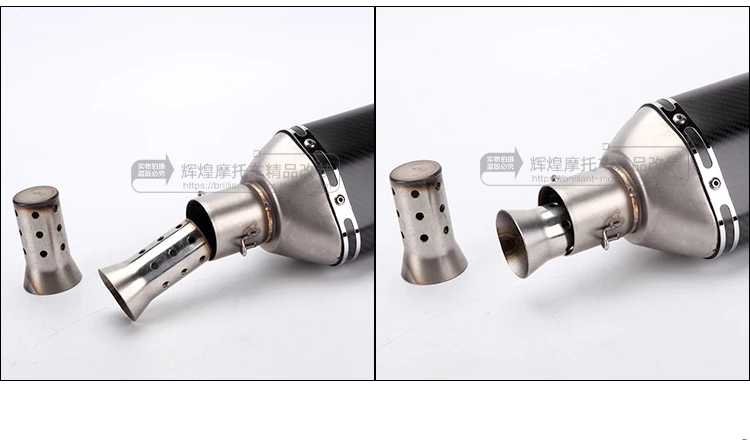 MTCLUB Universal Motorcycle Exhaust Muffler Adjustable Silencer DB Killer Catalyst Silencers  35mm 42mm 45mm 48mm 60mm (25)
