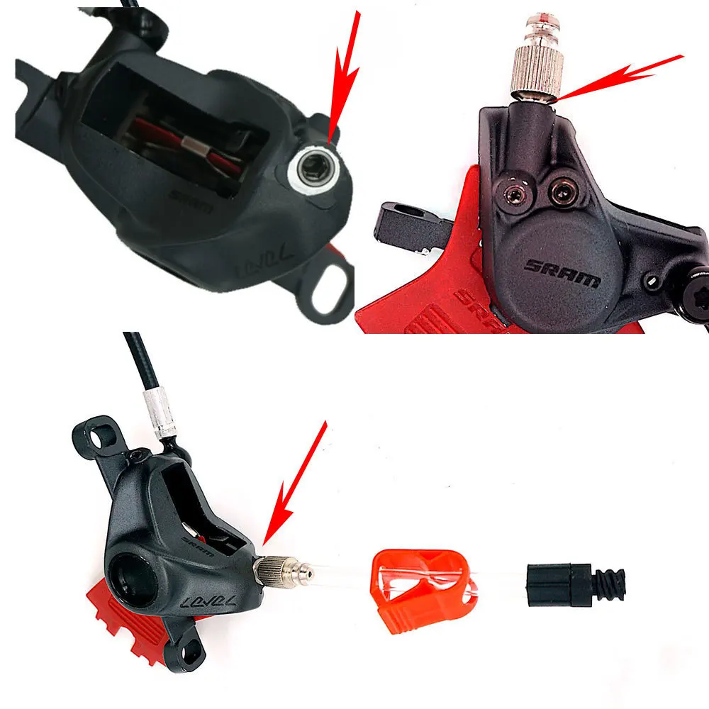 GEODASH DOT Oil Bleed Kit для SRAM Guide Ultimate \ RSC \ RS \ R \ TLM, Code R \ RSC, Level Ultimate \ TLM, Red eTap#999