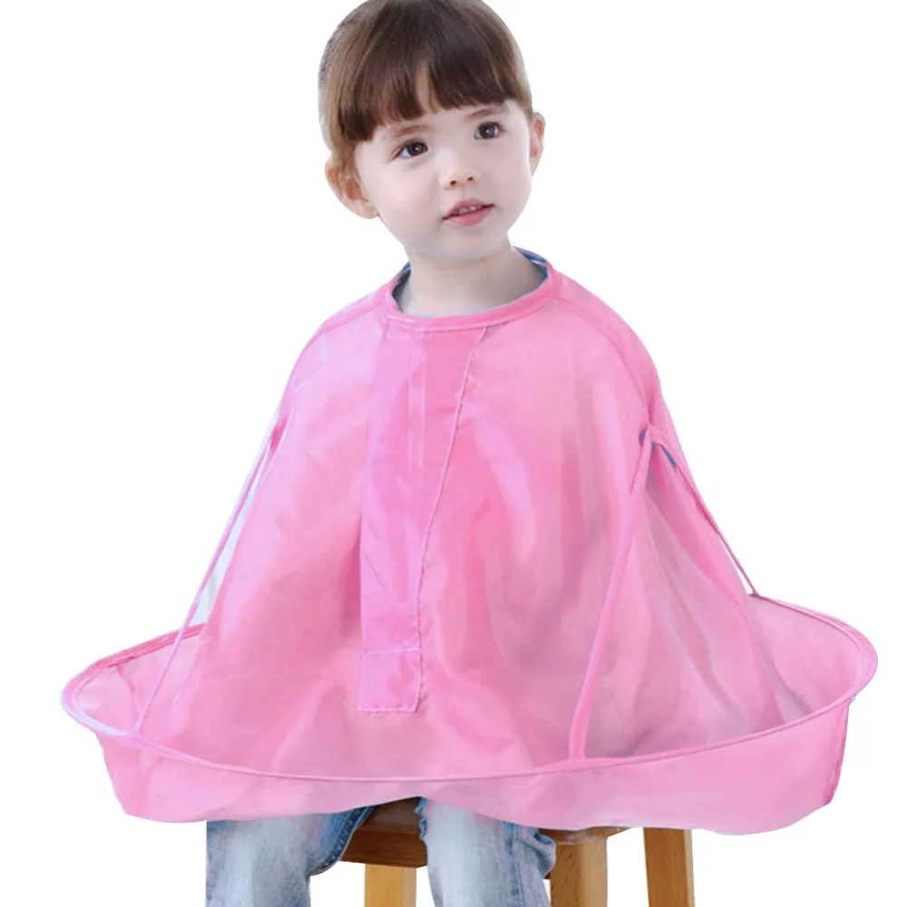 

3 Colors Baby Shampoo Apron Bib Barber Hair dressing Supplies Cape Hair Cape Bibs Haircut Scarf Barber Cloth