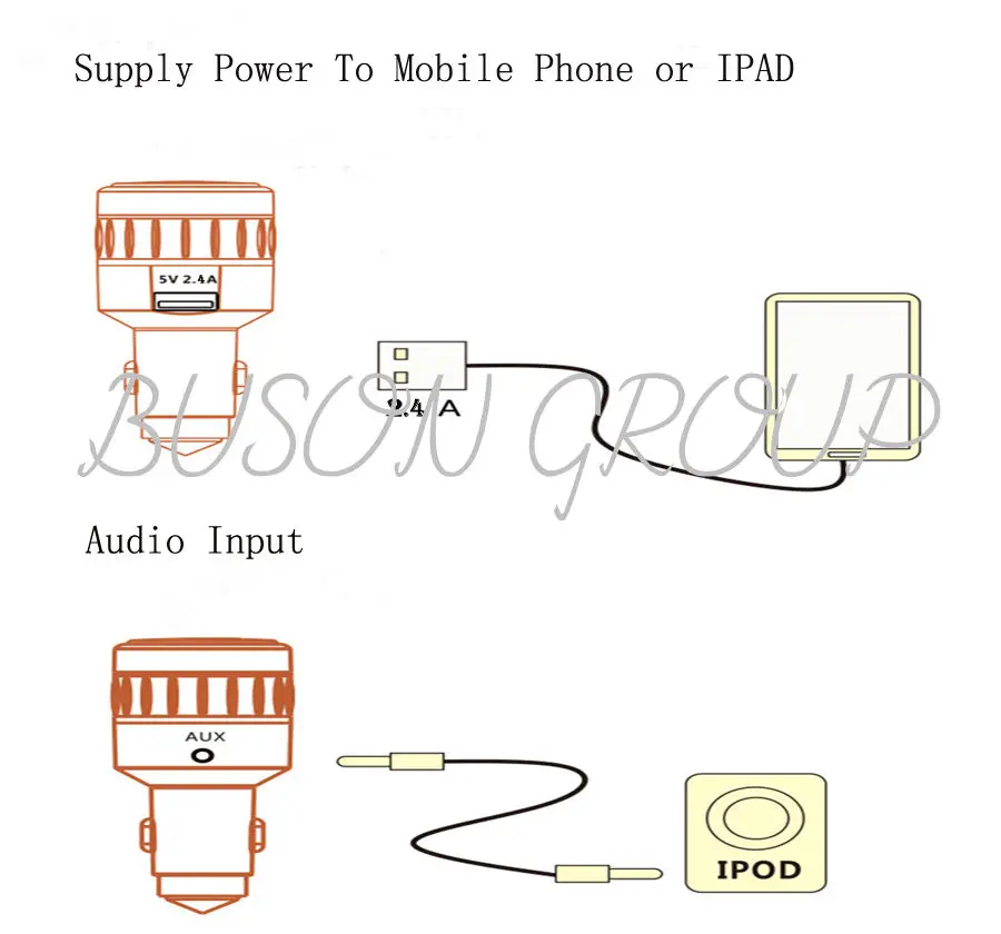 Bluetooth FM передатчик