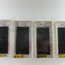 BFF 4 лотка ресницы длинная длина(микс 16 17 18 мм) качество синтетической норки натуральный накладные глаза индивидуальное наращивание ресниц