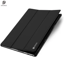 DUX DUCIS Luxury Flip PU Leather Case For font b Lenovo b font TAB 4 font