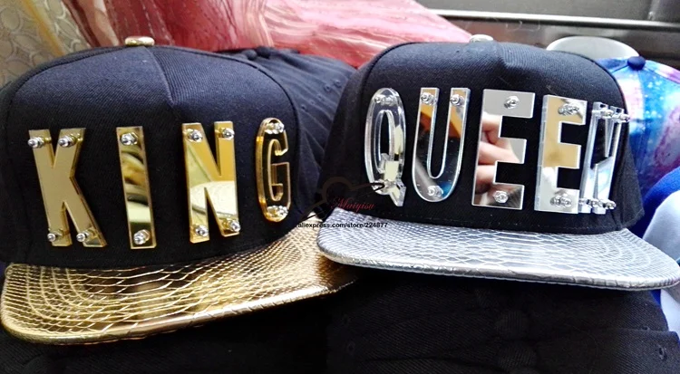 KING QUEEN, Заказная зеркальная акриловая шапка с буквами, баскетбольная Кепка, Мужская бейсболка s, унисекс, Gorras, бейсболки хип-хоп, брендовая Кепка