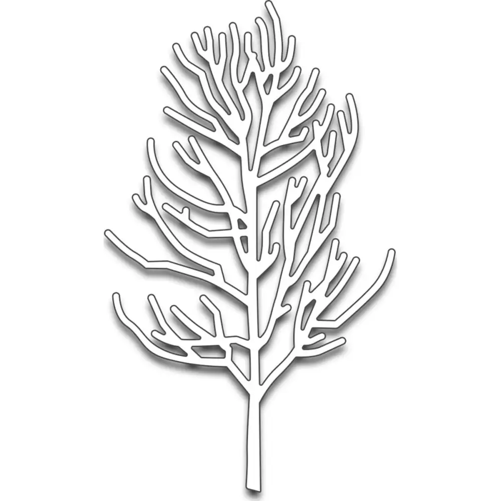 

Hemere Handcrafts Embossing Dies Tree Branch Border Metal Cutting Dies Making DIY Scrapbooking Paper Birthday Card Stencils