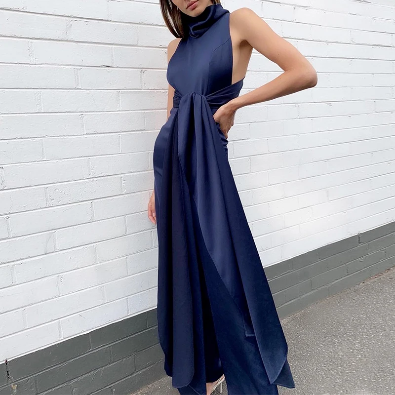 Max Spri 2019 New Vestidos Women Sexy Cloak Sleeveless Hollow Out Backless Lace Up Jumpsuit Party Summer Full Length Jumpsuit Max Spri 2019 New Vestidos Women Sexy Cloak Sleeveless Hollow Out Backless Lace Up Jumpsuit Party Summer Full Length Jumpsuit