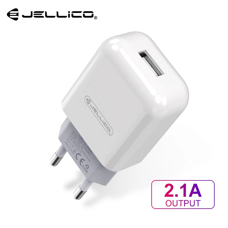 

Jellico USB Charger For Mobile Phone EU Charger Plug Travel Wall Charger Adapter For iPhone iPad Samsung Xiaomi Phone Charger