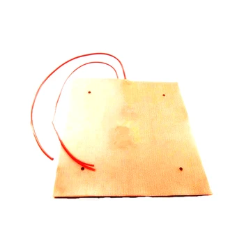 

120v (320+1800)w 20in*20in silicone 3d printer heat bed 4*12mm holes on pad 2*1000mm lead wire come out as picture