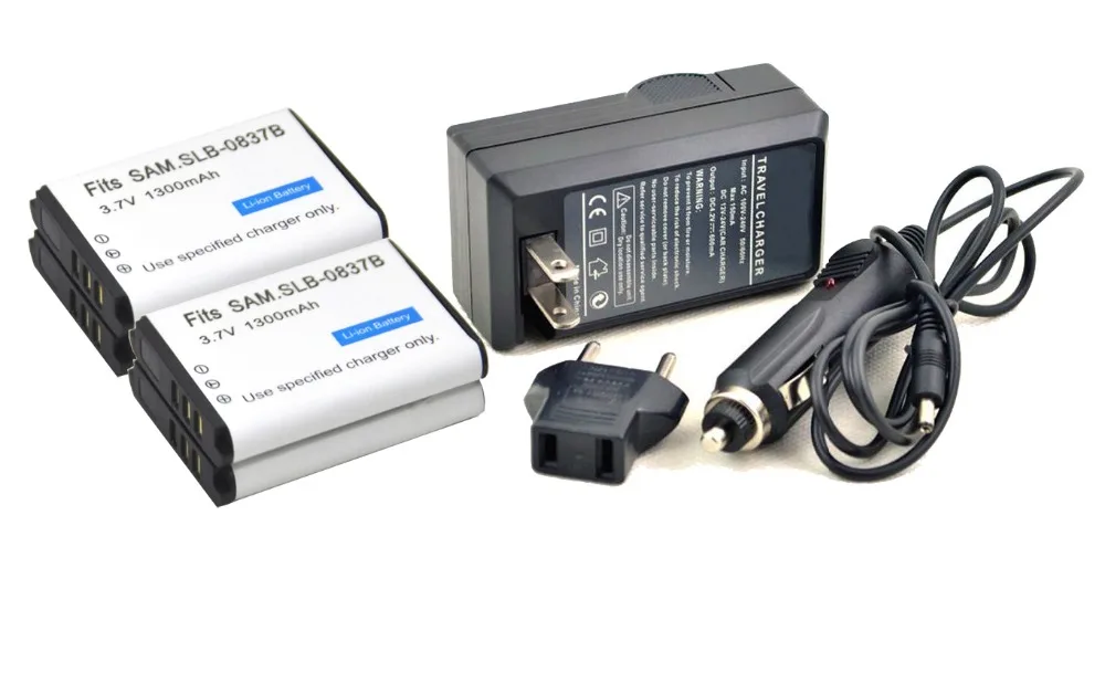 Neue 4 Stück SLB 0837B SLB0837 Batterie + Ladegerät für L70 L70B L201