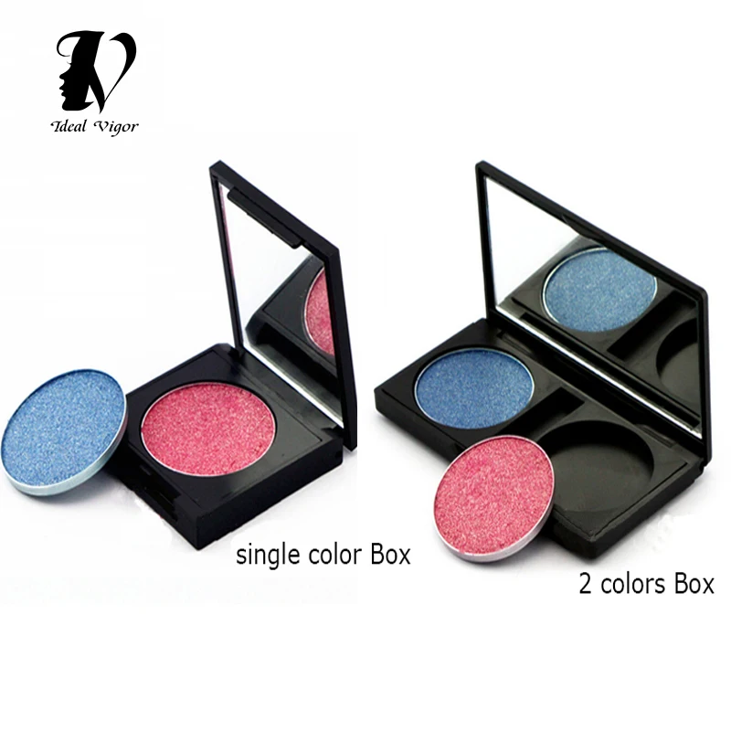 Ideal Vigor 2 Types Empty Eyeshadow Palette DIY Makeup Box Concealer Aluminum Pans With