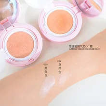 Солнцезащитный крем на воздушной подушке BB и CC Крем-корректор увлажняющий тональный крем отбеливающий макияж голый для лица косметический макияж