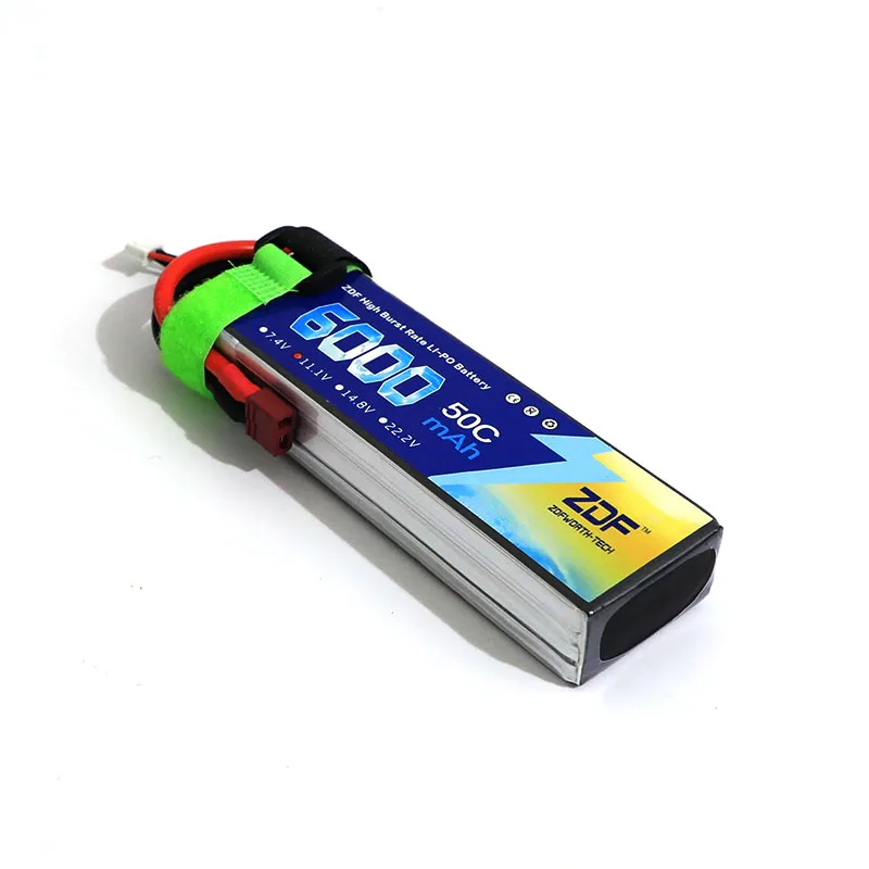 ZDF 11 1 В 6000 мАч 50C 100C 3S RC Lipo батарея для квадрокоптера вертолета Traxxas автомобиля