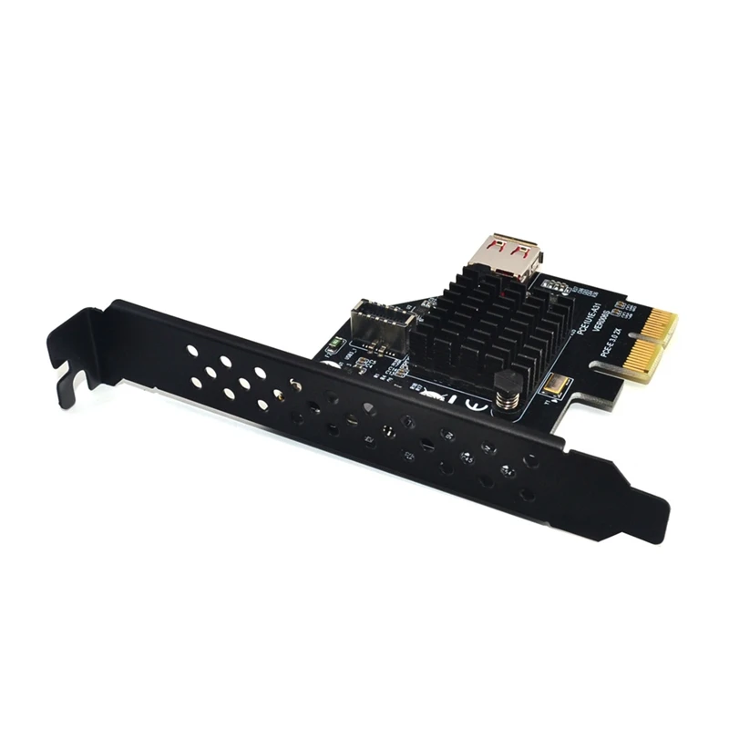 Добавить на карту Pci Express 3 0 Usb 1 E карта Pcie адаптер Raiser Type Usb3.1 Gen2 10 Гбит/с + Usb2.0