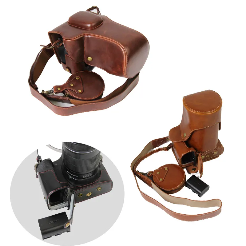 Luxury Video Camera Case Bag For Canon 5D2 5D3 5D Mark II 5D Mark 3 24 70/105mm F4 Lens With