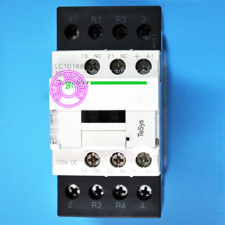 

TeSys D Contactor LC1D188R7C 440V / LC1D188T7C 480V / LC1D188U7C 240V / LC1D188W7C 277V / LC1D188V7C 400V / LC1D188Z7C 21V AC