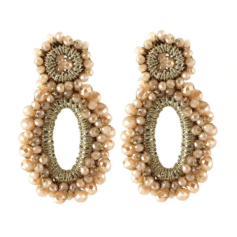 Earrings L t Brown