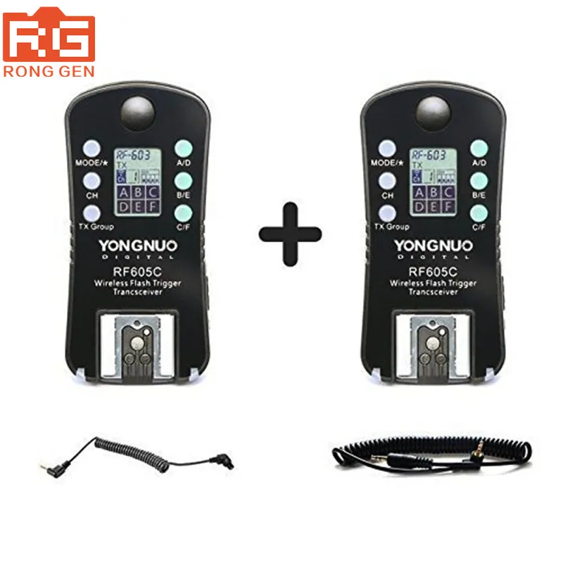 

Yongnuo RF-605 N Wireless Flash Trigger for Nikon D7100 D7000 D5200 D5100 D5000 D3100 D3000 D90 D80 D70 D70s D40 D800E D800 D700