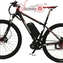 ConhisMotor черный/белый Цвет 48 В 750 Вт Mosso 29er Bafang середине Drive Motor Ebike+ 12AH лития электрический велосипед вниз трубы Батарея