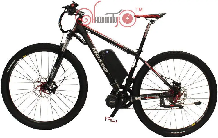 ConhisMotor черный/белый Цвет 48 В 750 Вт Mosso 29er Bafang середине Drive Motor Ebike + 12AH лития электрический велосипед вниз трубы Батарея ConhisMotor черный/белый Цвет 48 В 750 Вт Mosso 29er Bafang середине Drive Motor Ebike + 12AH лития электрический велосипед вниз трубы Батарея