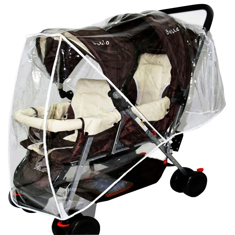 

Stroller Accessories Rain Cover for Baby Stroller Rain Cover Baby Carriage Pushchairs Waterproof Rain Cover Wind Shield Canopies