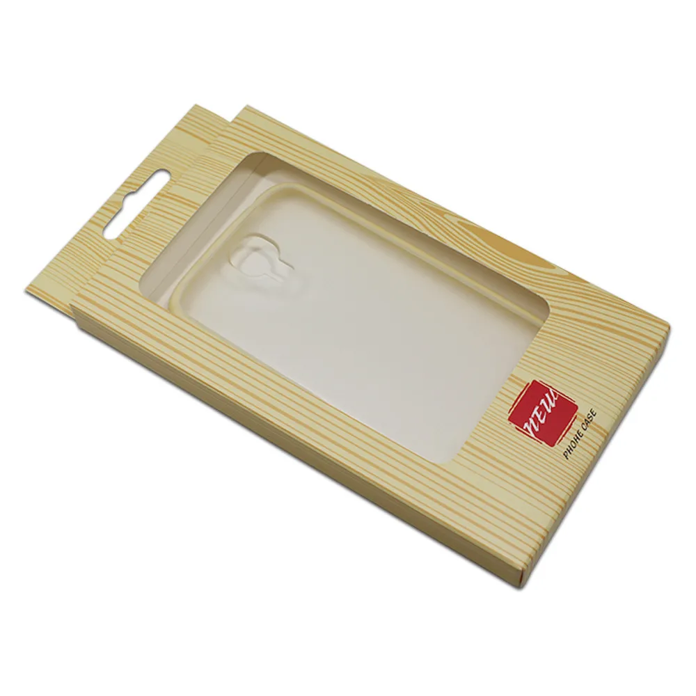 DHL 250 шт./лот сотовый Чехол для телефона упаковка бумажные коробки отверстие для подвешивания телефона чешуйчатая сумка коробка с прозрачным окном для Apple iPhone 7 Plus чехол