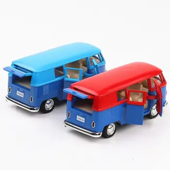 

New carton 1:36 model simulation Baby toy Alloy Sports Car Sound Light Pull Back Toy Car for class bus toy car gift