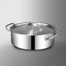 Нержавеющая сталь мандарин утка горячий горшок 03 суп электромагнитная печь двойное дно горячий горшок струнный горшок Подарочный горшок набор