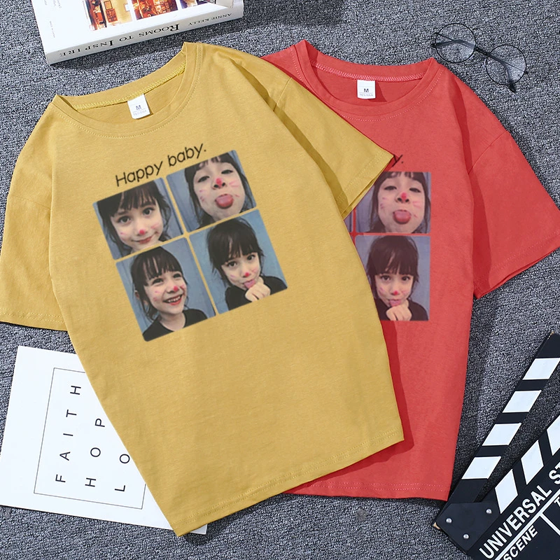 

Summer Thin Section Fashion T Shirt Women Gothic Girl Print Funny Humor Aesthetic Female T-shirt Leisure Round Neck Tshirt