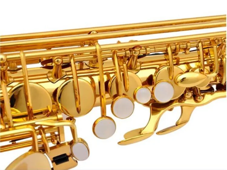 Taiwan JUPITER JAS-700 Instrument New Alto Saxophone Eb Tune Gold Lacquer Sax With Case Mouthpiece Professional Free Shipping