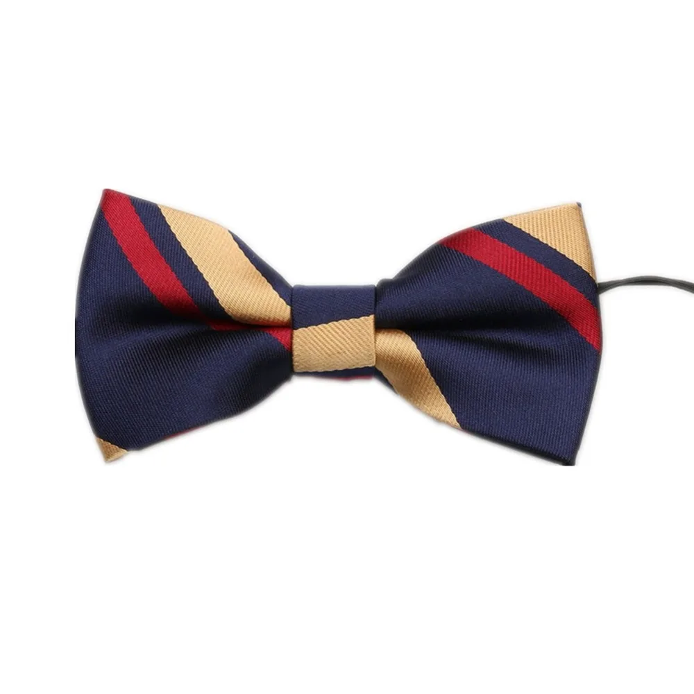 HOOYI Kids Bow Tie Cartoon Stripe Kids Necktie Dot Bowties for Children Party Small size Ties
