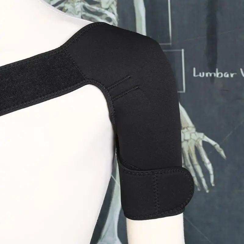 ROBESBON дышащая защита для плеч эластичный бандаж поддержка плеча Кинезиология, спортивная лента защитный бандаж для одного плеча