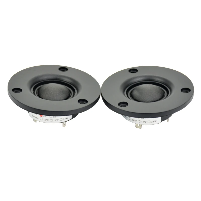 2Pcs 3Inch Audio Portable Speakers 20W 25 Core 4Ohm Original Silk Film Tweeter HiFi Speaker Enthusiast Stereo Loudspeaker AIYIMA bluetooth speaker portable speaker audio speakers tweeter speaker