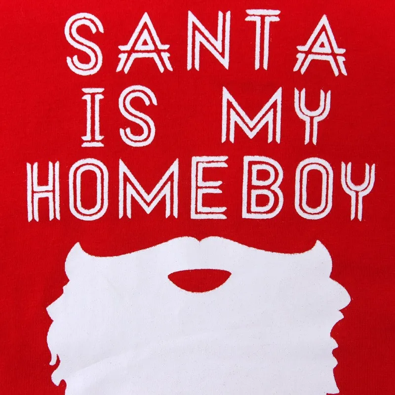 Christmas Pattern Newborn Baby Boys Girls Romper long sleeve Letter Jumpsuit Outfits Clothes Gifts (6)